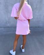 Розовый Stretch Dresskleit