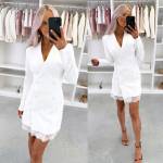 Sārts Pieguļoša žaketes Stila Kleita