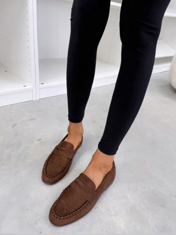 Brown Comfortable And Lightweight Loafers