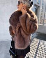 Ruda Luxurious Short Fur Coat