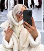 Taupe Kaelusega Müts