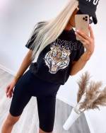 Black Tiger Oversized T-shirt