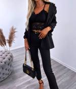 Красный Топ  из эластичного кружева