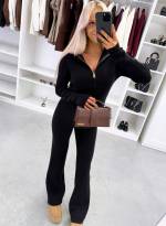 Brūns Elastīgs Un Maigs Divdaļīgs Komplekts