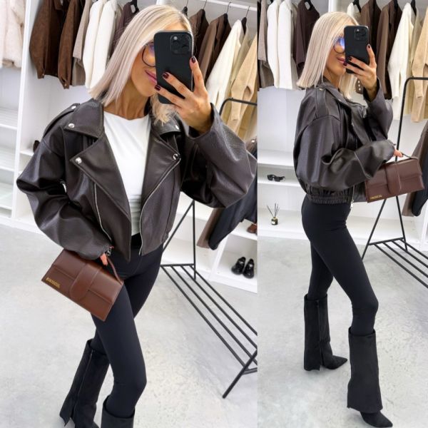 Brown Soft Oversized Sweatshirt