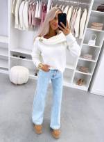 Gaiši Bēša Maigs Džemperis Ar Zelta Akcentu