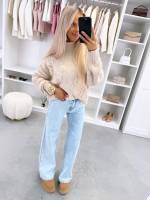 Bēša Maigs Un ērts Džemperis