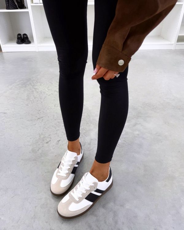 White Comfy Casual Shoes