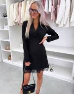 Sārts Pieguļoša žaketes Stila Kleita