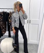 Grey Sequin Jacket