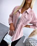 Pink Oversized Jacket