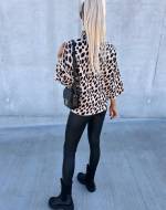 Leopard Leopard Print Sweater