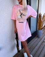 Pink Canyon Shirt Dress