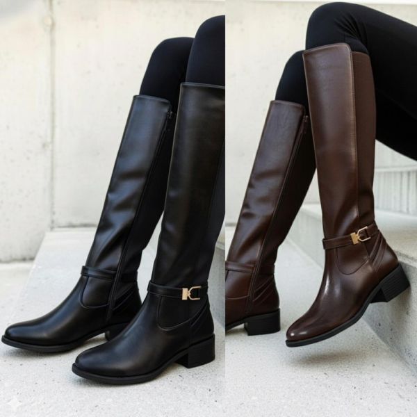 Black Knee-high Boots