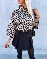 Leopard Leopard Print Sweater