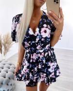 Фуксии Короткий комбинезон