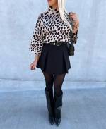 Leopard Leopard Print Sweater