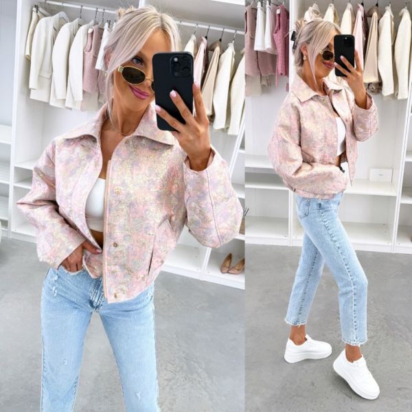 Pink Zip-up Jacket