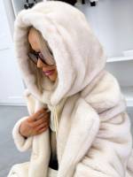 Taupe Kaelusega Müts