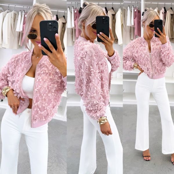Pink Zip-up Jacket