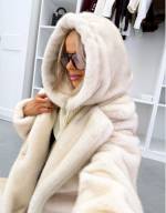 Taupe Kaelusega Müts