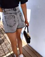 Blue Denim Skort