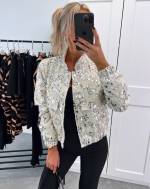 Grey Sequin Jacket