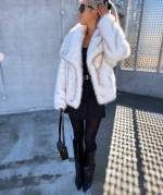 Ruda Luxurious Short Fur Coat