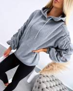 Beige Warm Oversized Hoodie