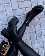 Black Comfy Thick-soled Boots
