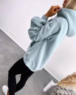 Beige Warm Oversized Hoodie