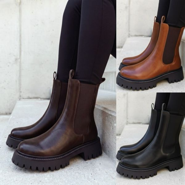 Brown Comfy Boots