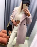 Бежевый „Teddy“ пальто