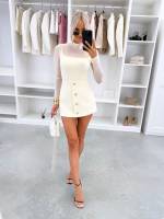 Черный Эластичное боди с трусиками