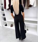 Brūns Taisna Piegriezuma Klasiski Bikses