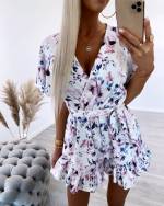 Фуксии Короткий комбинезон