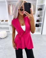 Must Keskelt Seotav Vest-jakk