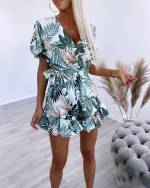 Фуксии Короткий комбинезон