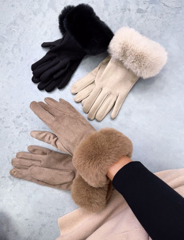 Camel Warm Touchscreen Gloves