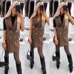 Tumši Sarkans Bleizera Kleita