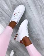 Pink Casual Shoes With Laces