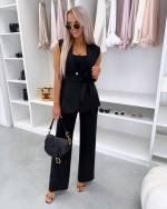 Must Keskelt Seotav Vest-jakk