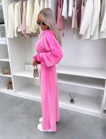 Фуксии Велюровый спортивный костюм из двух предметов