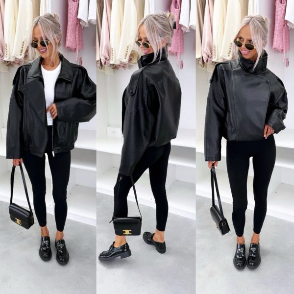 Black Oversized Jacket