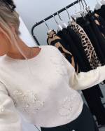 White Soft Sweater